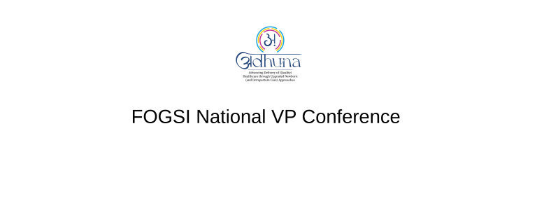 FOGSI National VP Conference